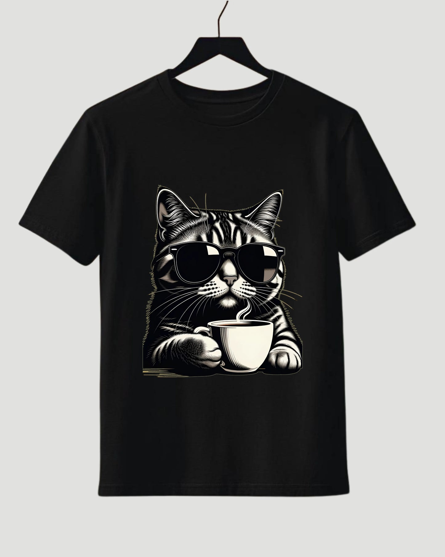 Coffee Cat | Cool Sunglasses Cat
